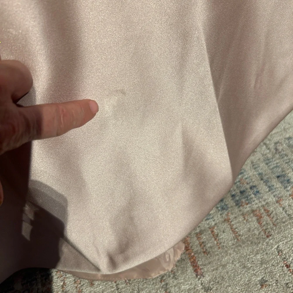 Xs cape evening gown champagne - Picture 8 of 9